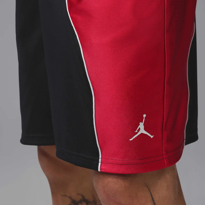 Jordan Black / Varsity Red Men's Dri-FIT Y2K Training Shorts for Men | Best Price UAE